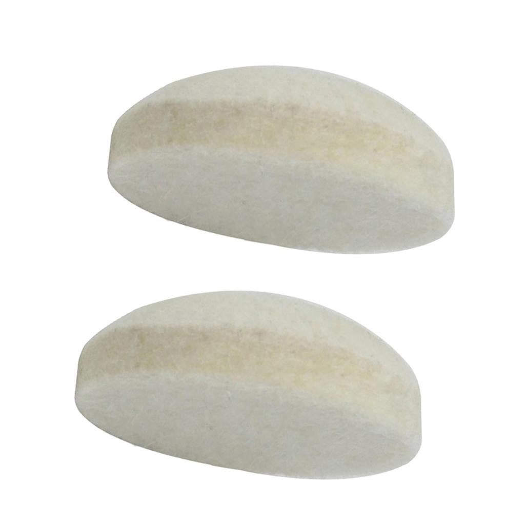 2 Pieces Bass Drum Beater Head for Percussion Drum Hammer Parts
