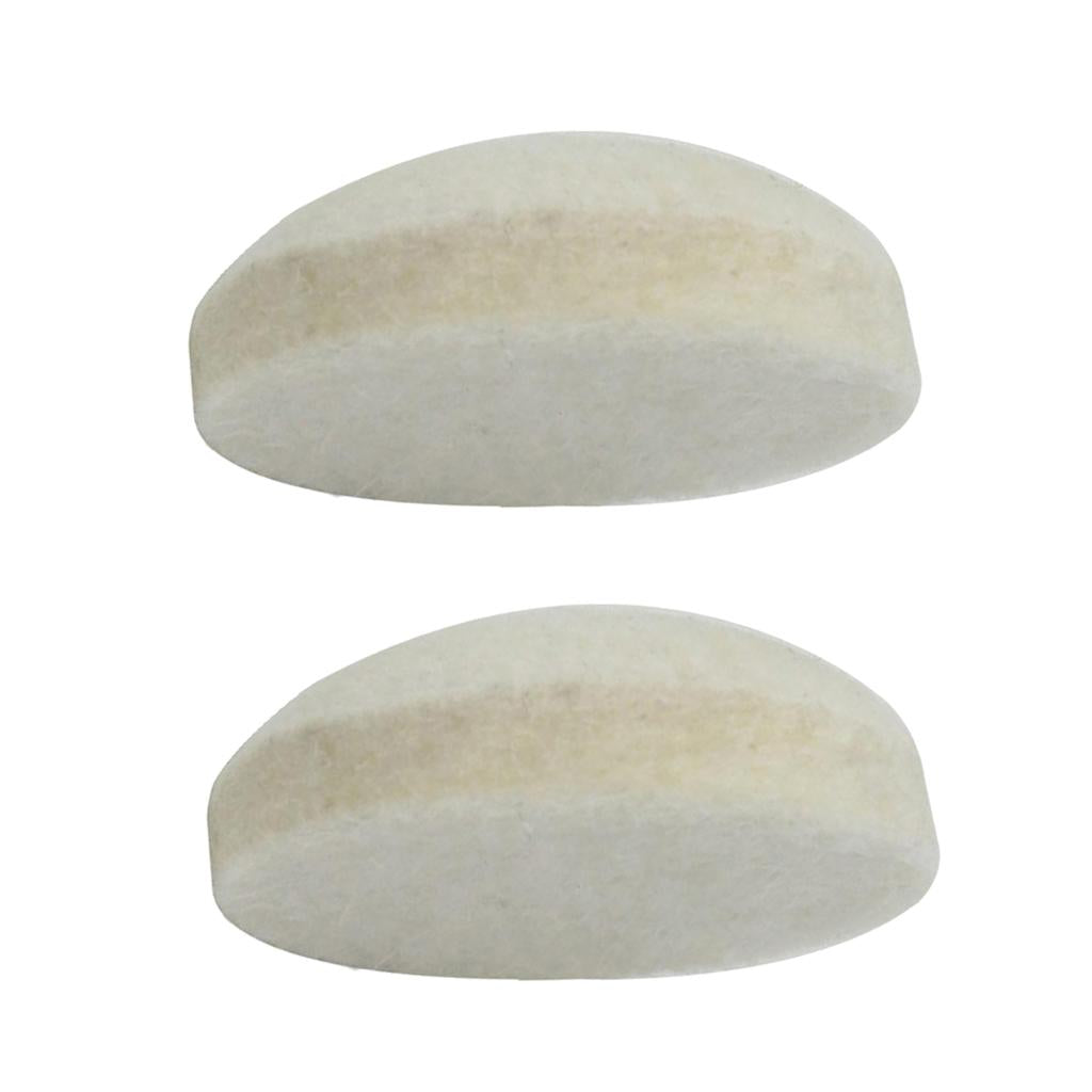2 Pieces Bass Drum Beater Head for Percussion Drum Hammer Parts