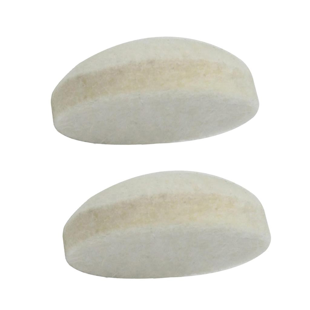 2 Pieces Bass Drum Beater Head for Percussion Drum Hammer Parts