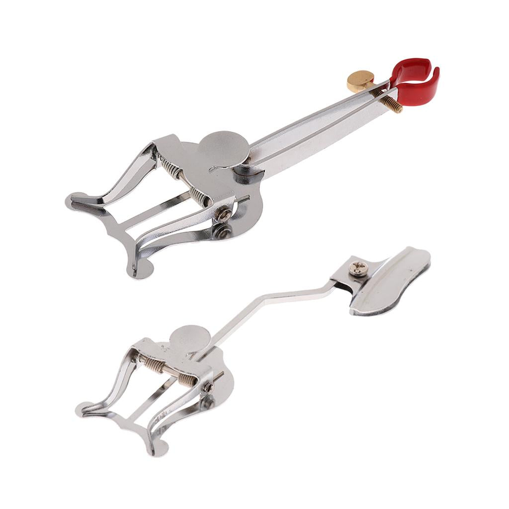 2 Pieces Marching Music Sheet Clip Lyre Holder for Trumpet Trombone Parts