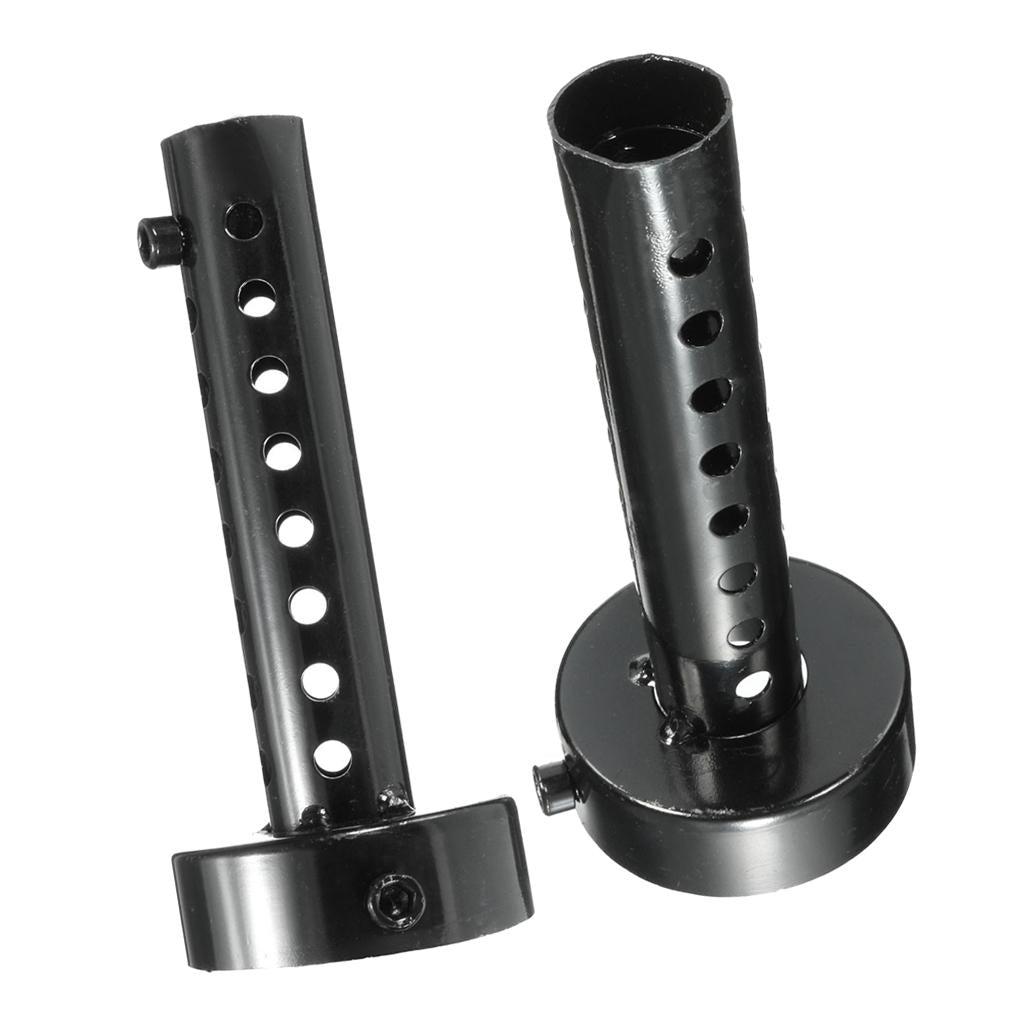 1x Universal Exhaust Pipe Muffler 35mm + 1x Exhaust Pipe Muffler 48mm