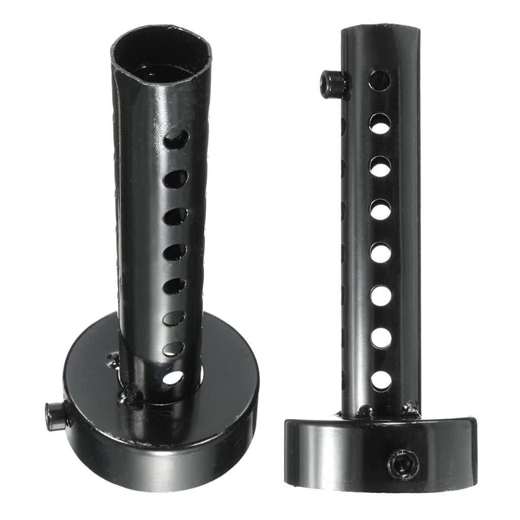 1x Universal Exhaust Pipe Muffler 35mm + 1x Exhaust Pipe Muffler 48mm