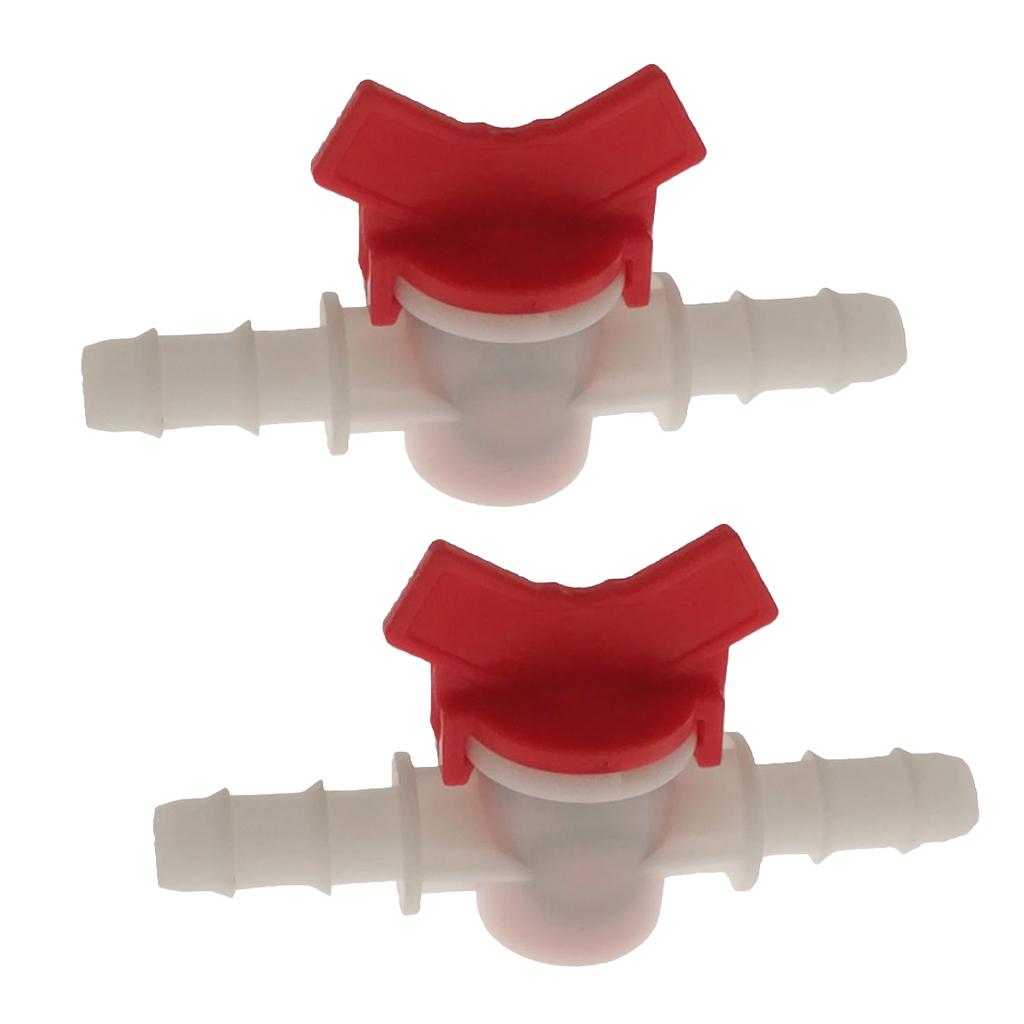 2PCS Flow Regulator Water Pump Straight Valve DIY Water Flow Switch 10mm