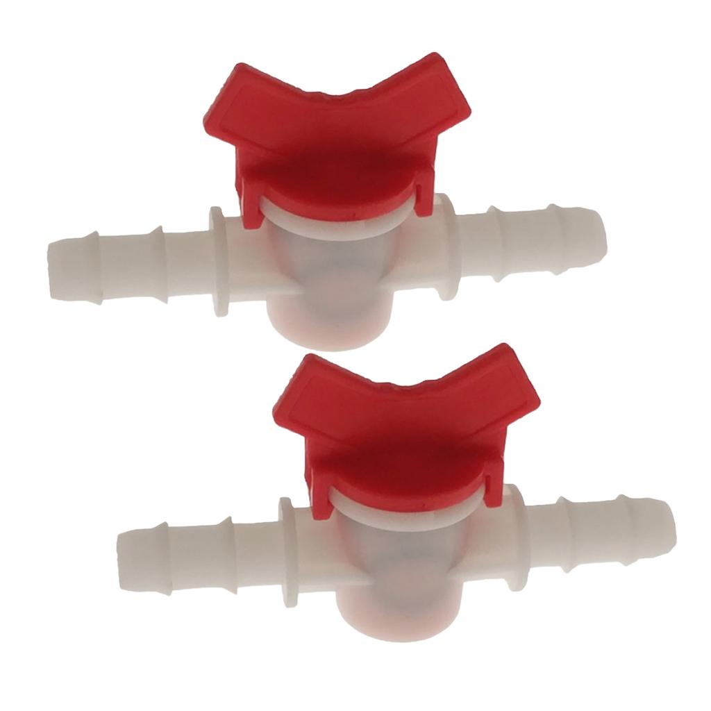 2PCS Flow Regulator Water Pump Straight Valve DIY Water Flow Switch 12mm