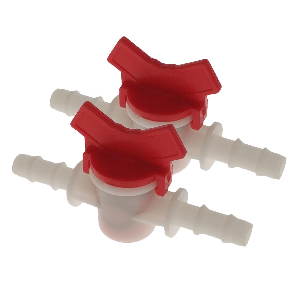 2PCS Flow Regulator Water Pump Straight Valve DIY Water Flow Switch 12mm