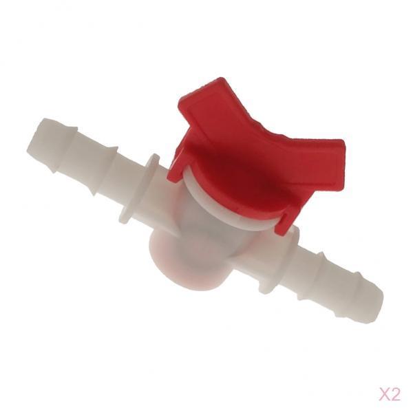 2PCS Flow Regulator Water Pump Straight Valve DIY Water Flow Switch 12mm