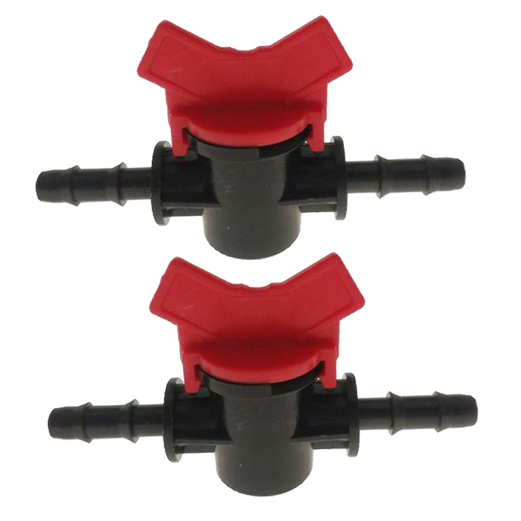 2PCS Flow Regulator Water Pump Straight Valve DIY Water Flow Switch 8mm