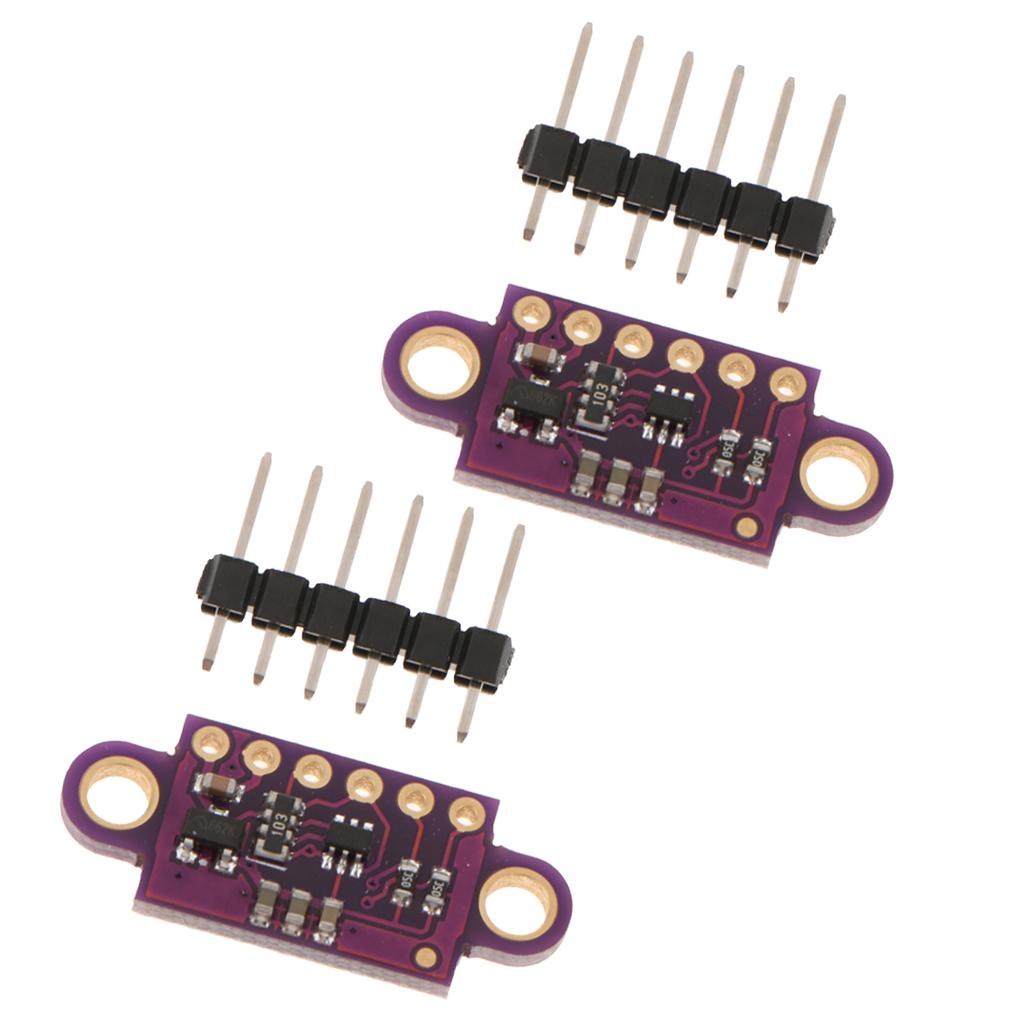2x VL53L0X Infrared ToF Flight Time Range Sensor Module Serial PWM Output