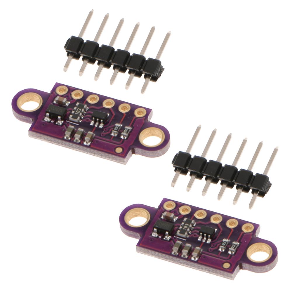 2x VL53L0X Infrared ToF Flight Time Range Sensor Module Serial PWM Output