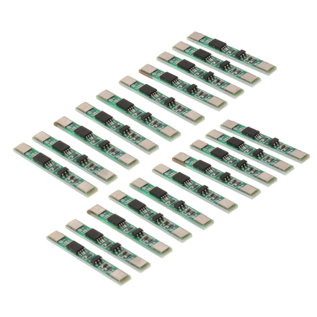 20 pcs Battery Protection Board PCB / 3.7V Lithium Battery Protection Module