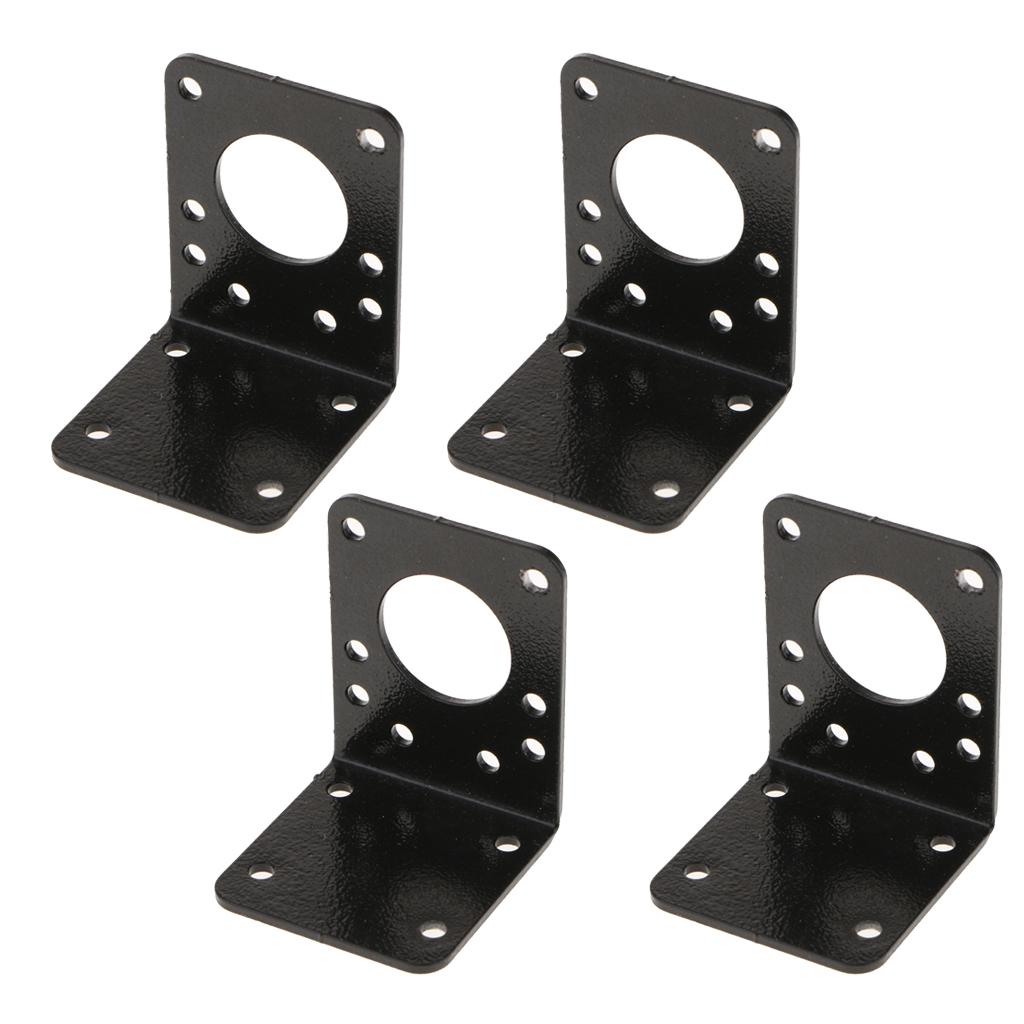 4Pcs 42 Stepper Motor Mounting Bracket Steel L Shape Mount Holder Stand