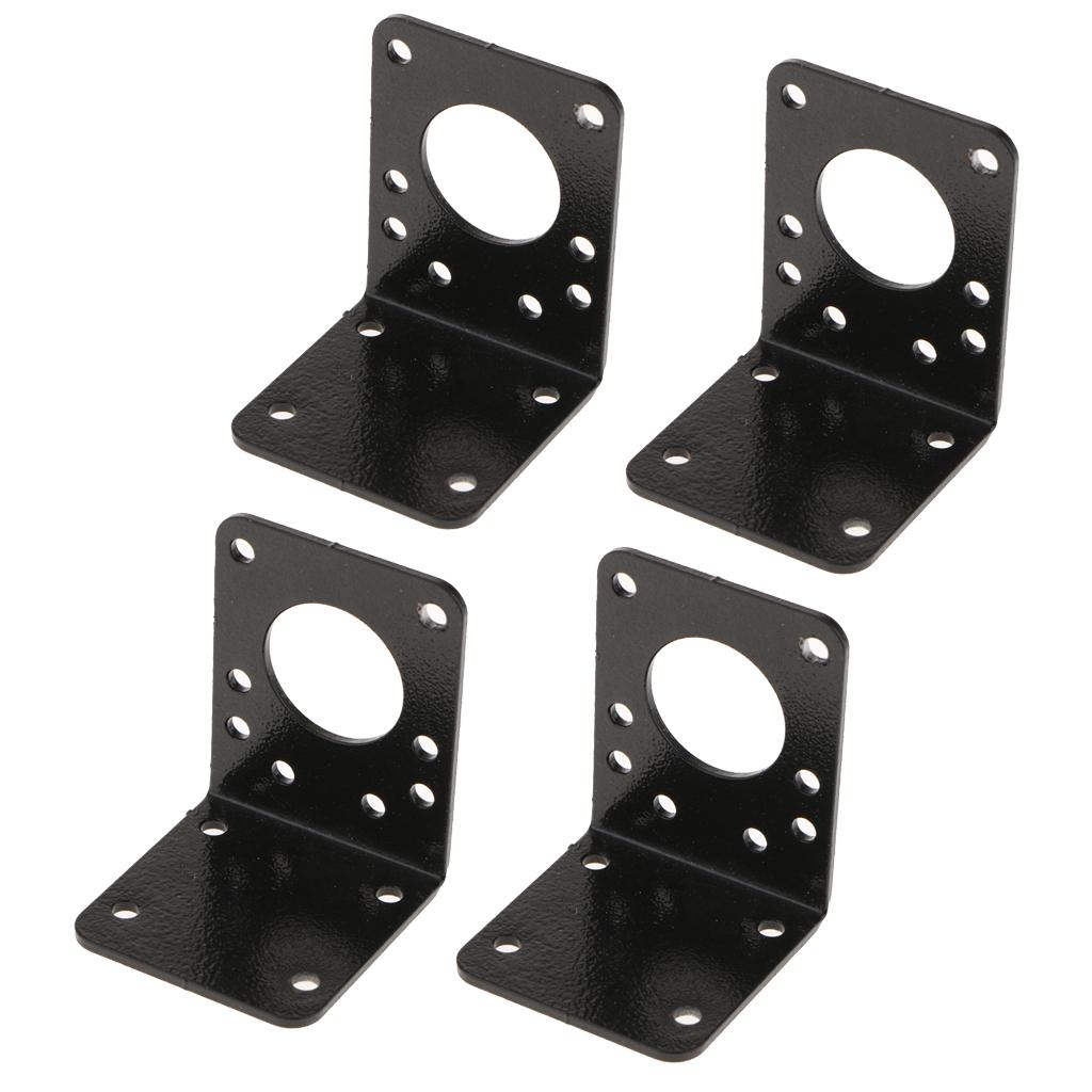 4Pcs 42 Stepper Motor Mounting Bracket Steel L Shape Mount Holder Stand