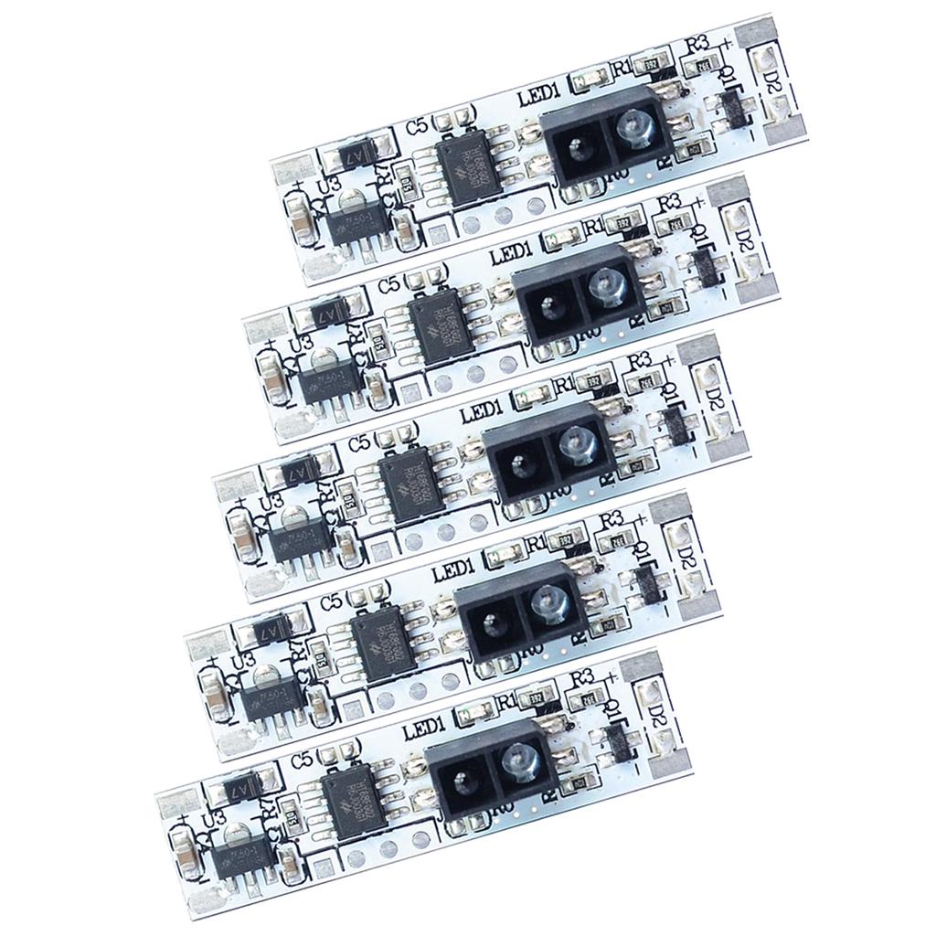 5PCS DC3-12V Short Distance Sweep Hand Sensor Switch Module F/Closet Cabinet