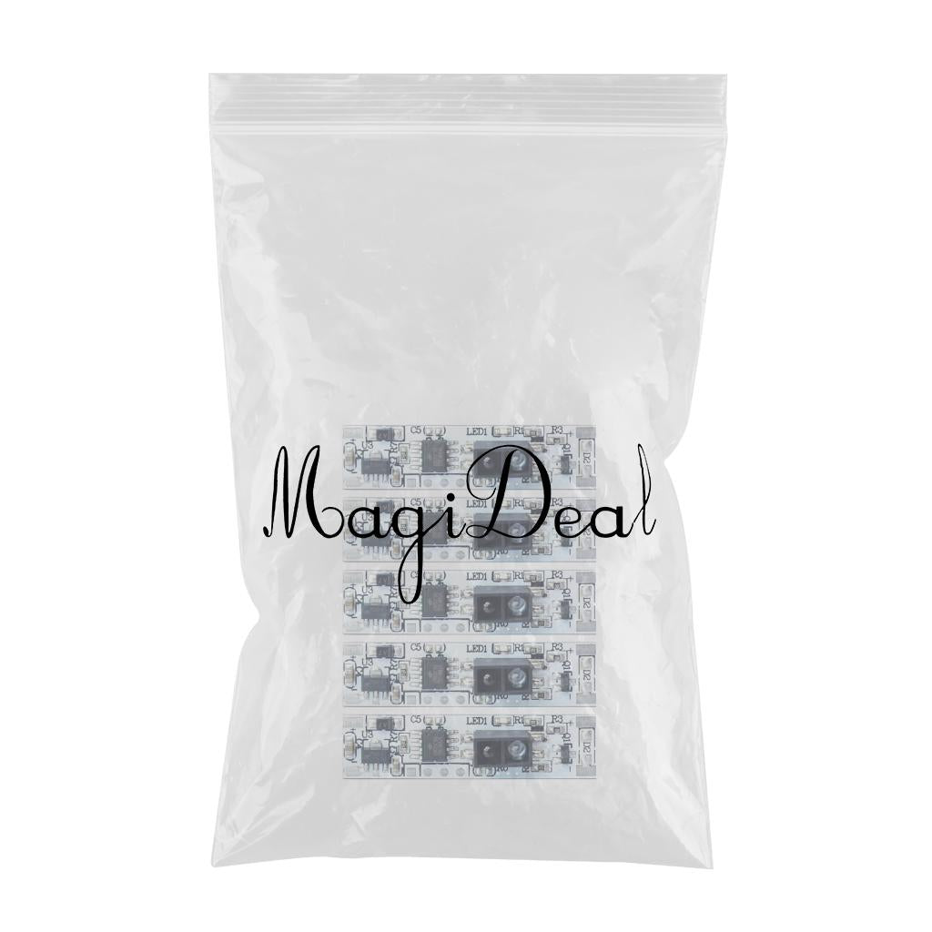 5PCS DC3-12V Short Distance Sweep Hand Sensor Switch Module F/Closet Cabinet