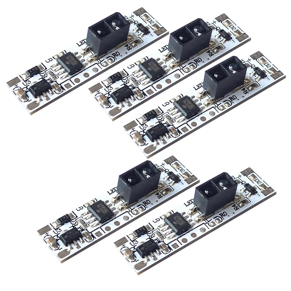 5PCS DC3-12V Short Distance Sweep Hand Sensor Switch Module F/Closet Cabinet
