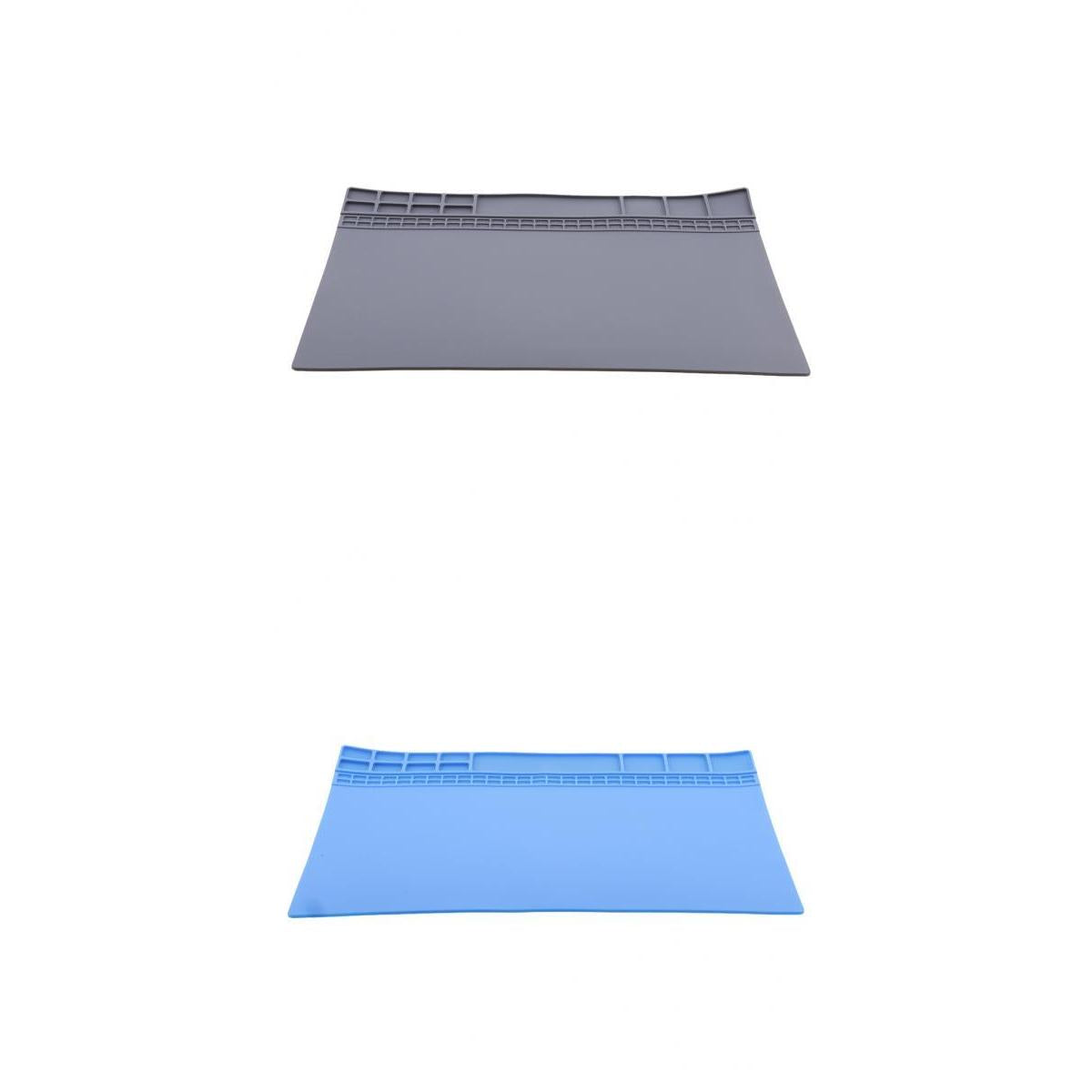2x Magnetic Silicone Heat Mat Repair Kit Maintenance Desk Soldering Pad