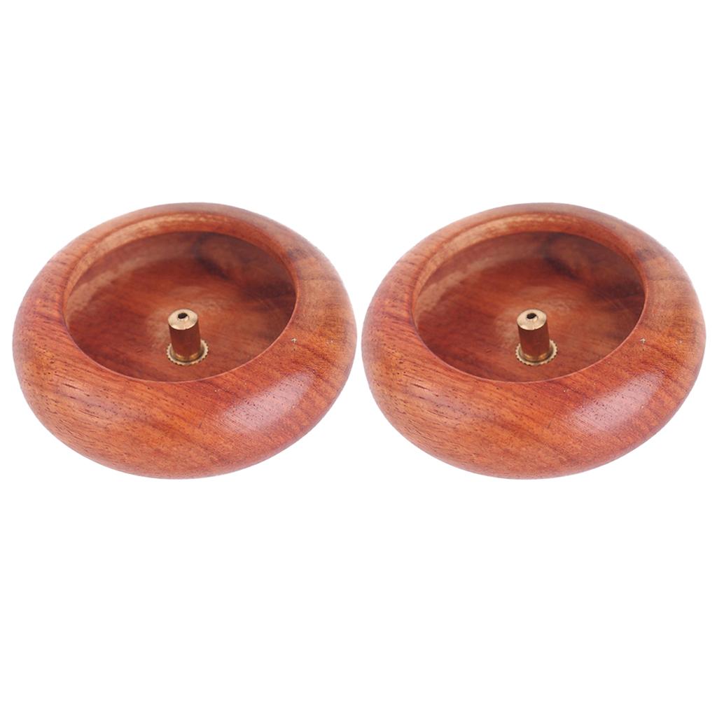 2pcs Wooden Incense Holder Stick Burner Retro Incense Censer Home Decor
