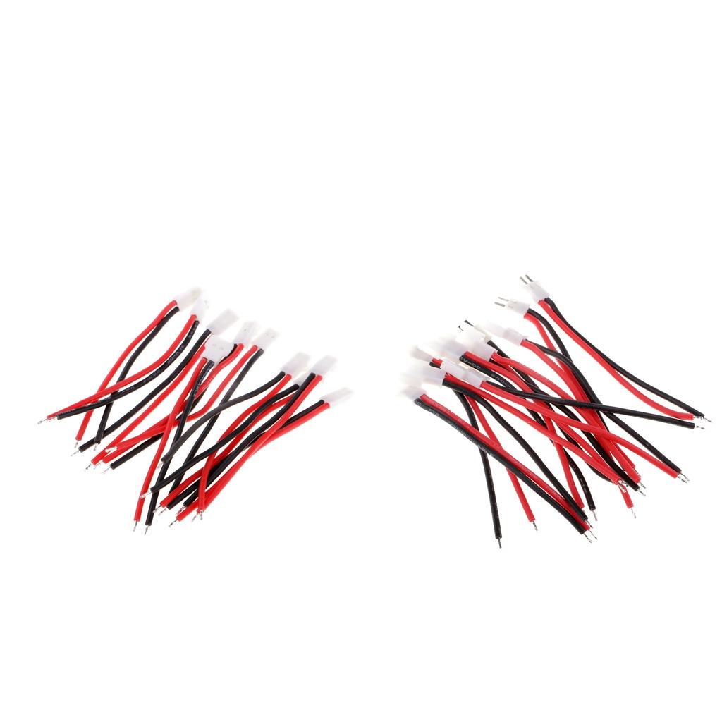 20Pcs 51005 Male/Female Silicone Charge Cable Wire for RC 3.7V Lipo Battery