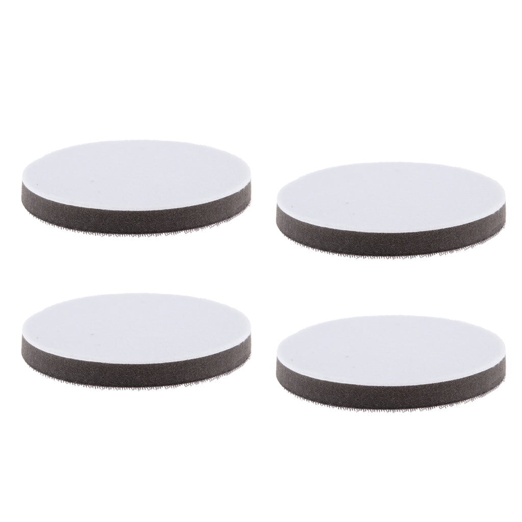 4x Cushion Interface Pad For Hook&Loop Sanding Disc Backing Pads 3Inch 75mm