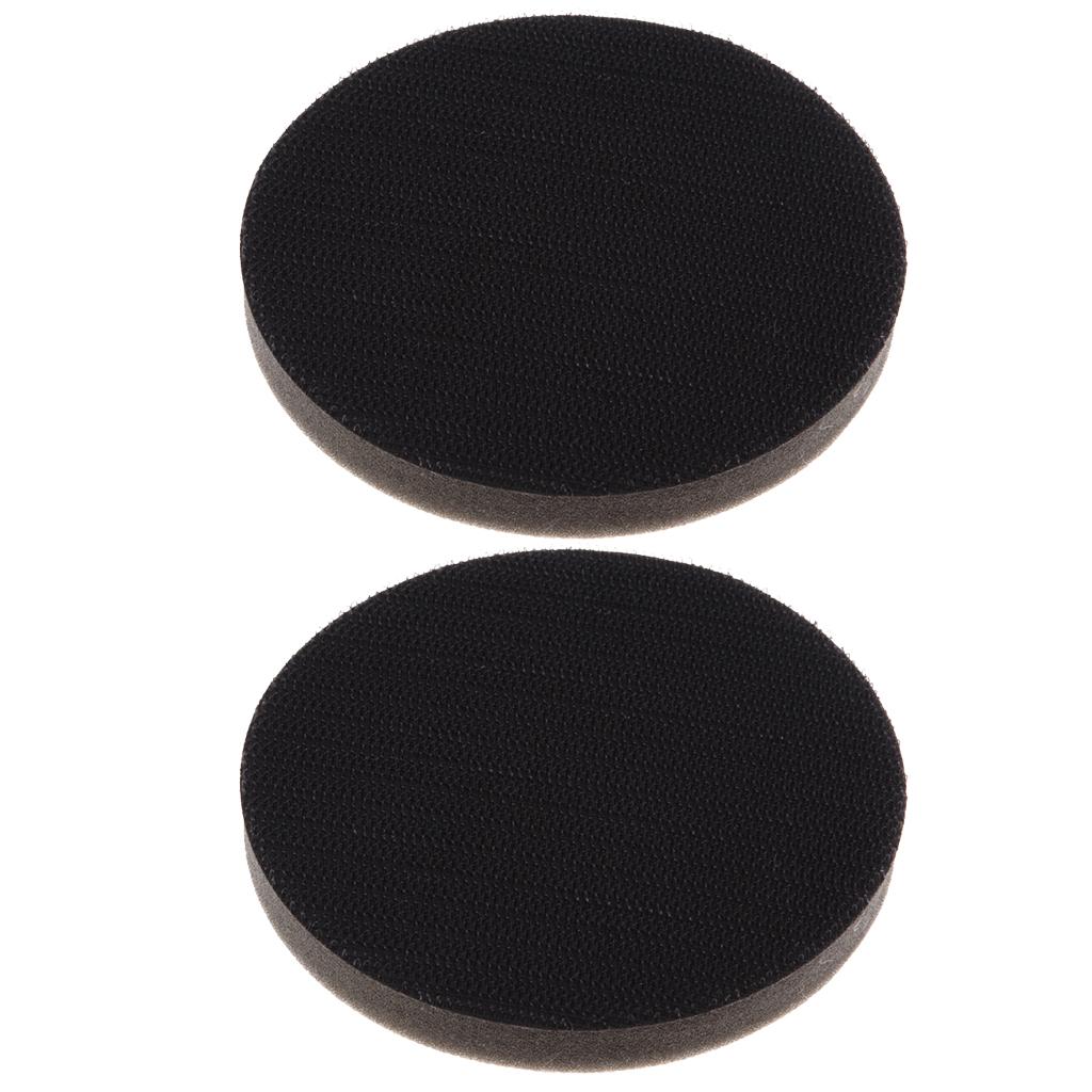 2x Cushion Interface Pad For Hook&Loop Sanding Disc Backing Pads 5 125mm"