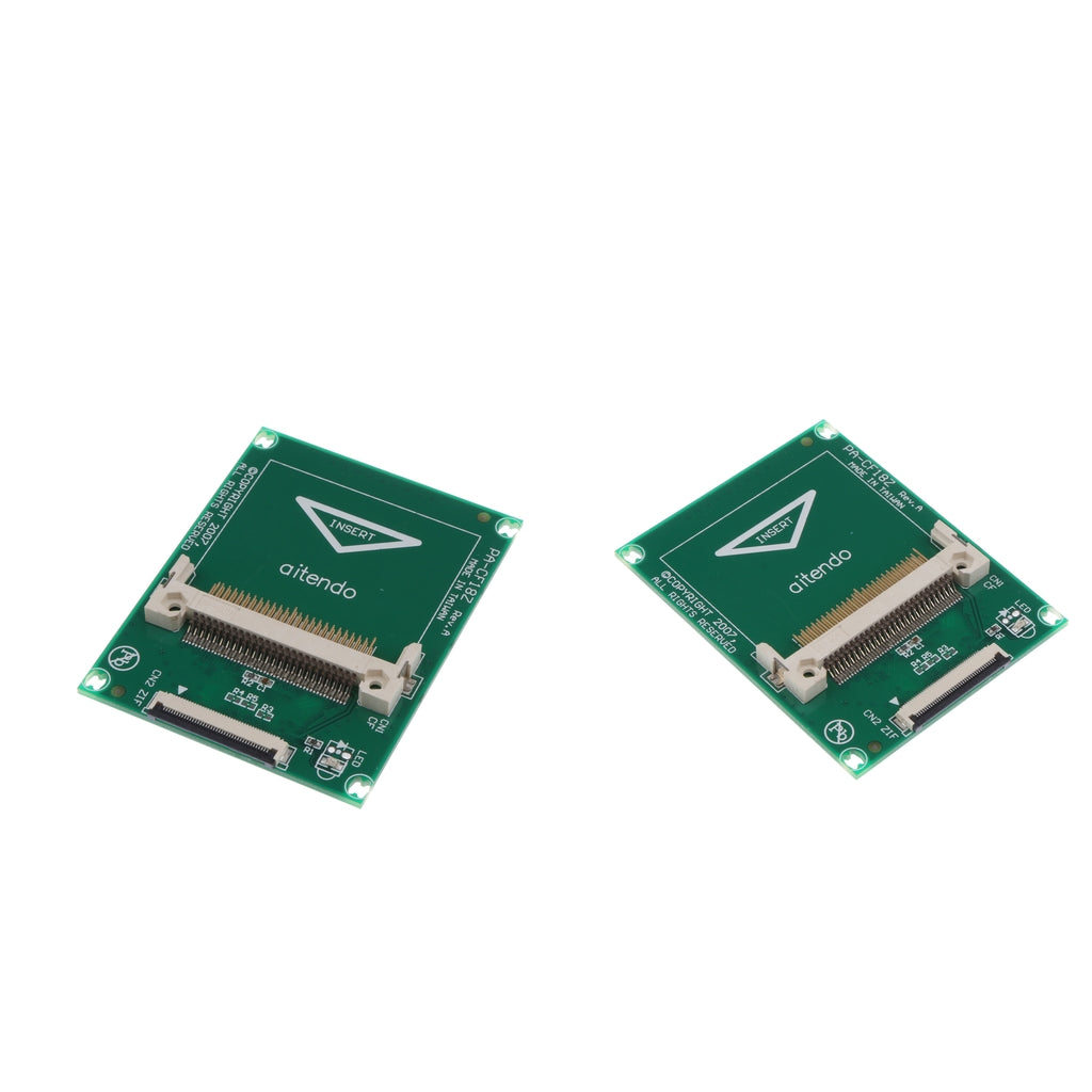 2x CF Card to 1.8 CE Adapter Compact Flash Memory Disk to ZIF Converter"