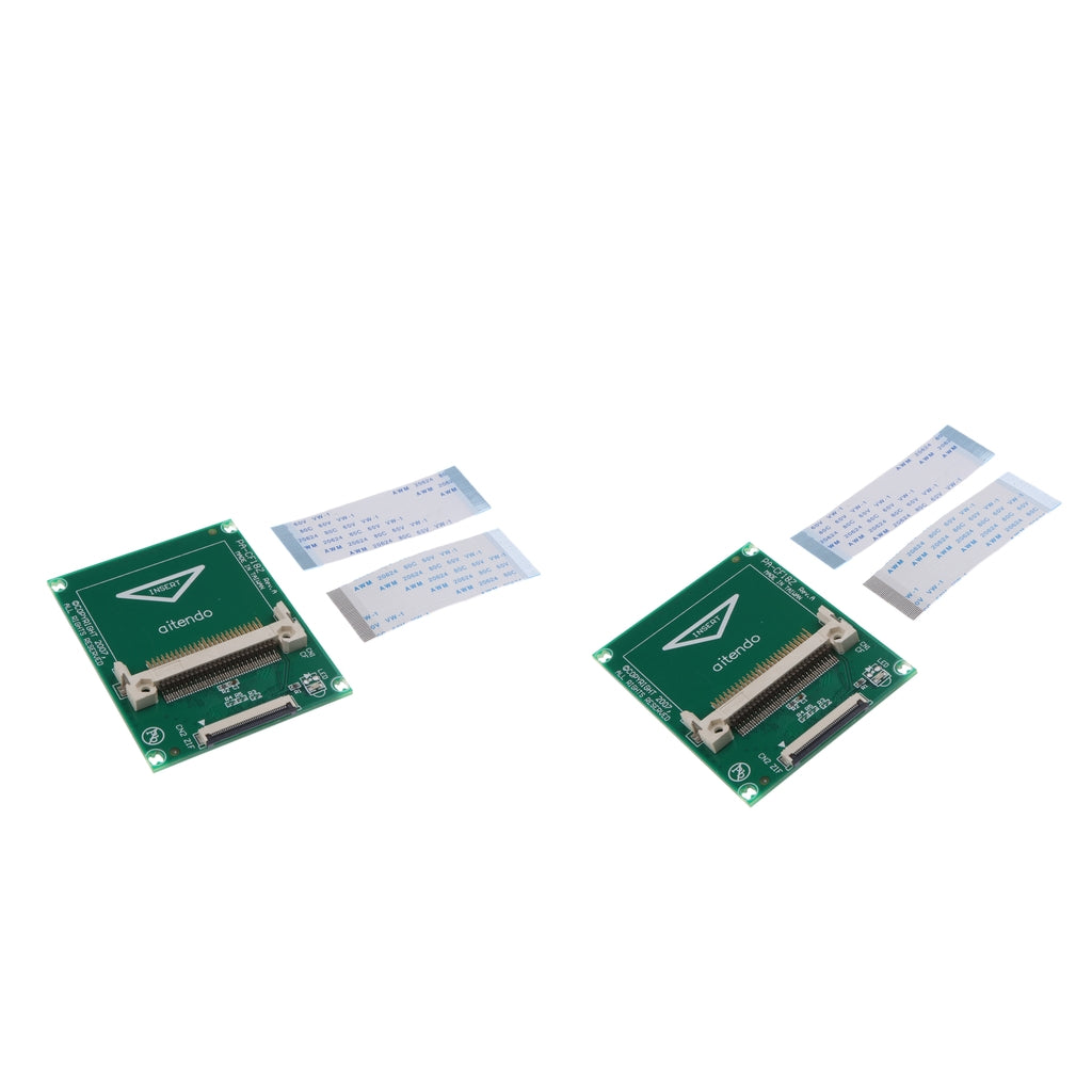 2x CF Card to 1.8 CE Adapter Compact Flash Memory Disk to ZIF Converter"