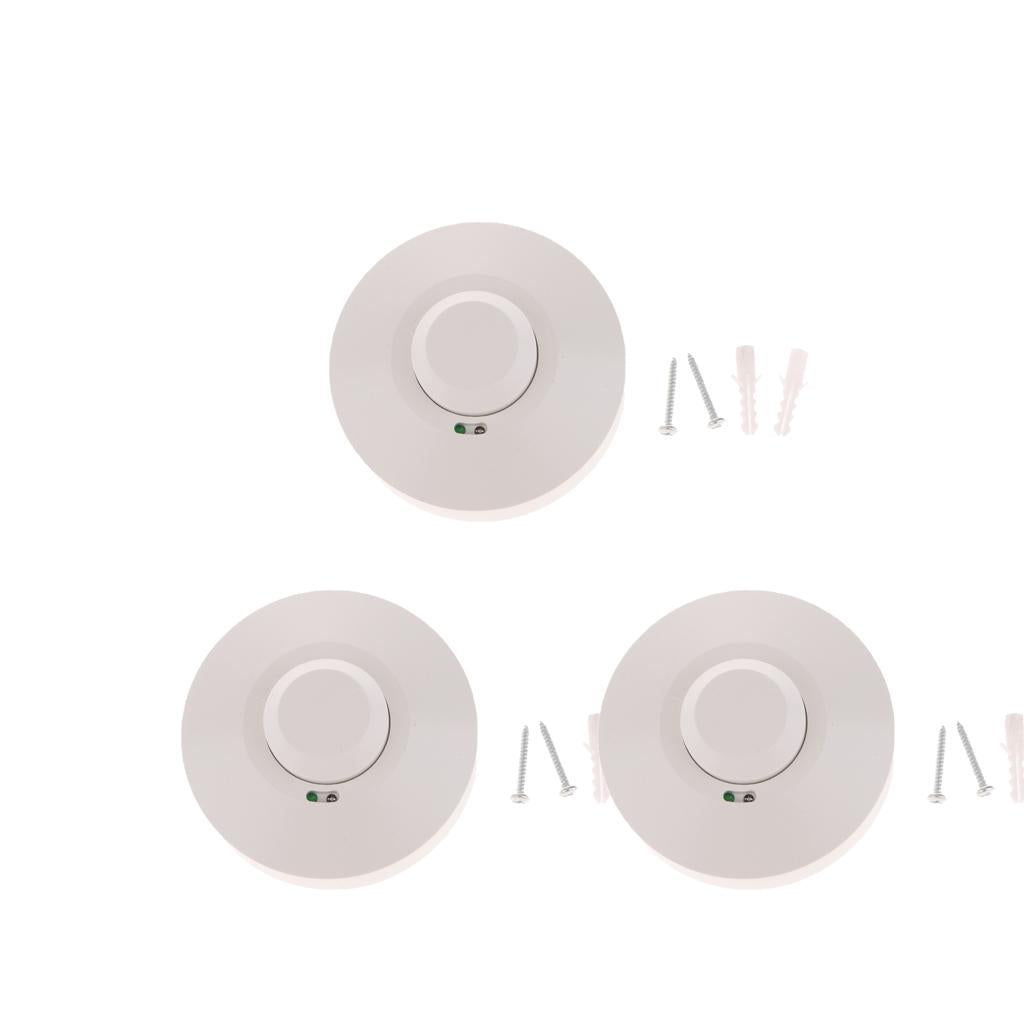 3X DC12V Microwave Radar Sensor Body Motion Detector Light Control Switch