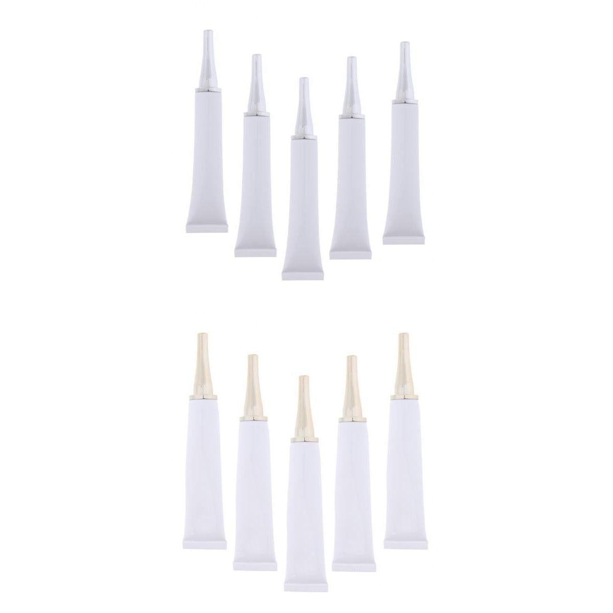 10X Empty Tube Bottle Makeup Sample Packing Jar fo Eye Cream Lotion Cleanser