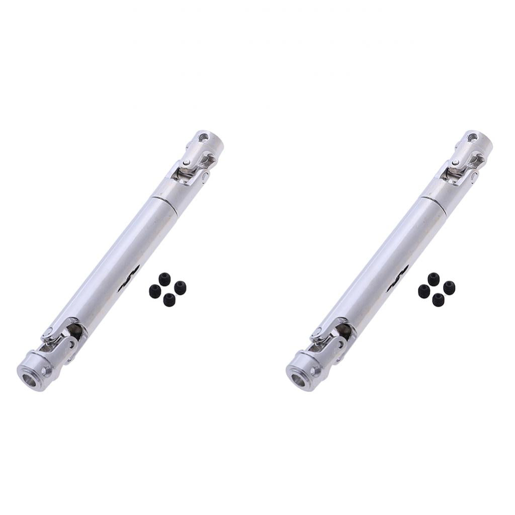2Pcs Universal CVD Drive Shaft 110-155mm for 1/10 Axial SCX10 D90 RC Car DIY