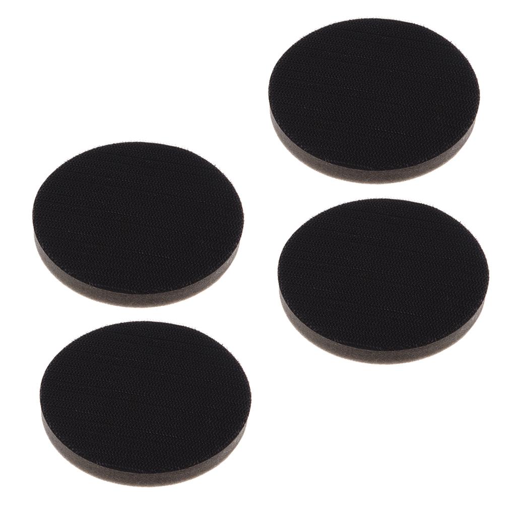4x Cushion Interface Pad For Hook&Loop Sanding Disc Backing Pads 150/125mm