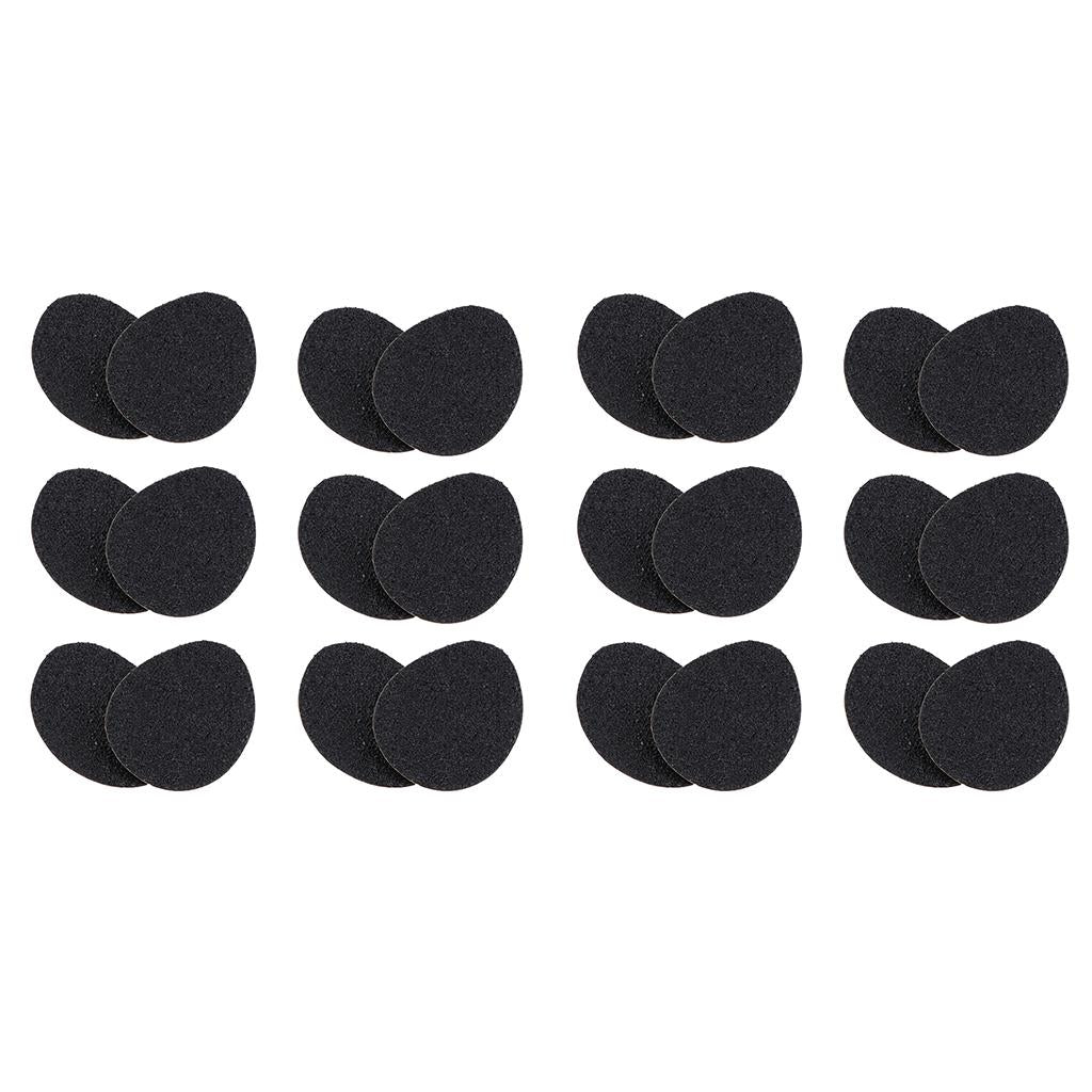 12Pair Self-Adhesive Anti-Slip Rubber Sole Shoe Sticker Pads Heels Protector