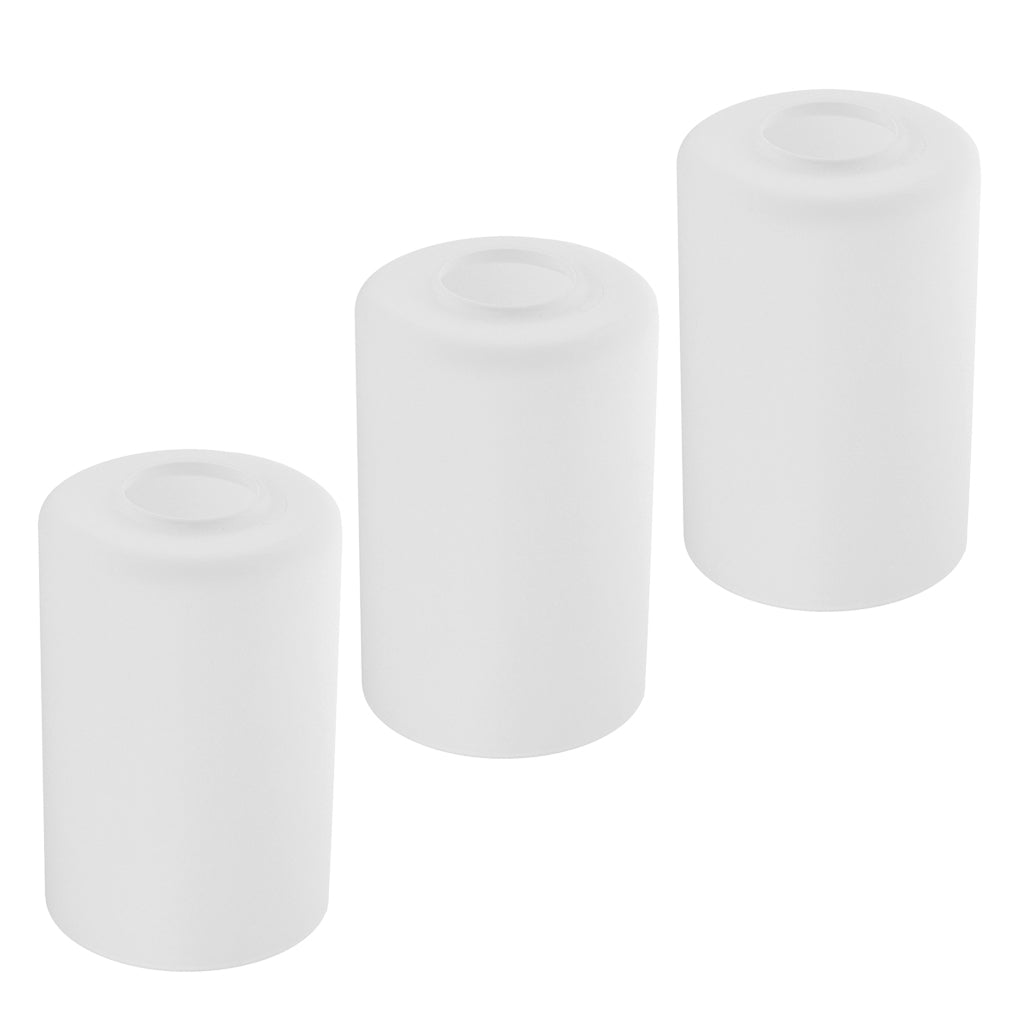 3Pcs Cylindrical Ceiling Light Shade Pendant Lampshade Fixture Dia. 10cm