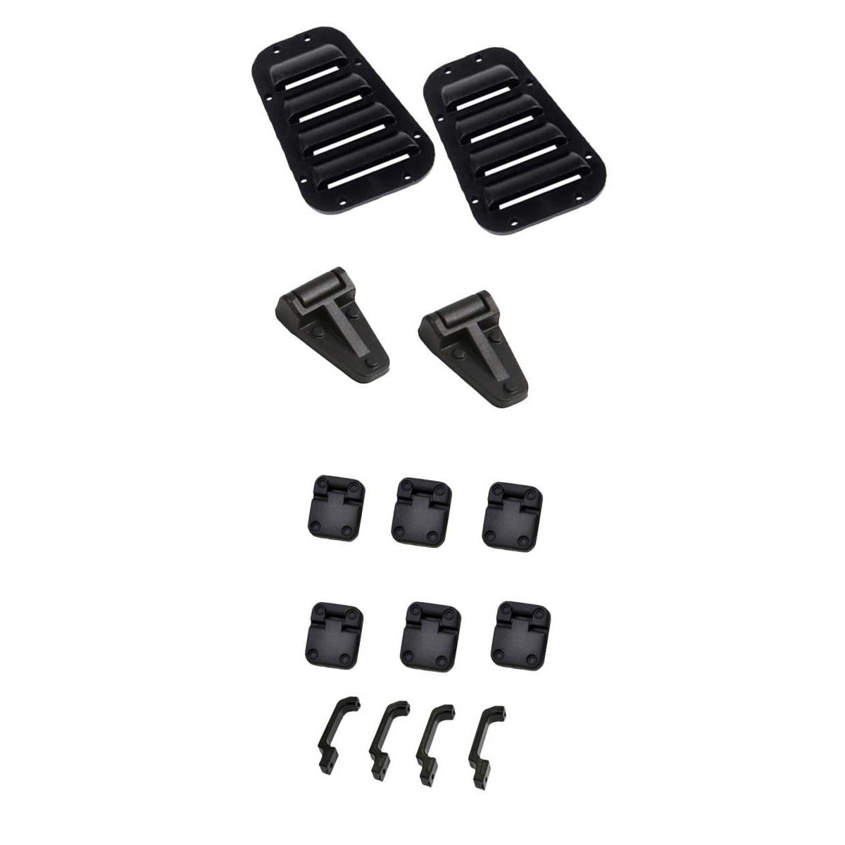 1/10 RC Rock Crawler Handles&Hinges&Cover for TRX-4 TRX4 Car Parts