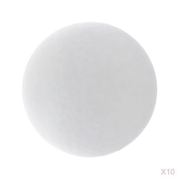 10Pcs Round Solid Polystyrene Styrofoam Foam Ball for Wedding Craft 150mm