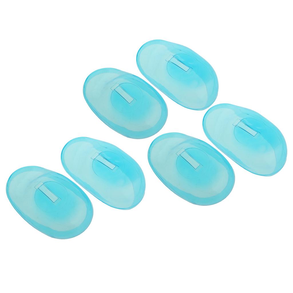 3 Pair Salon Ear Cover Guard Hair Dye Coloring Curling Ears Shield Protector