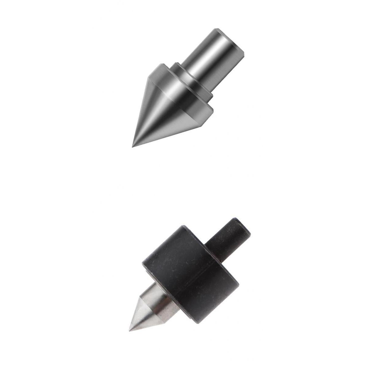 2Pcs Lathe Tailstock Center Thimble And Drill Chuck Adapter