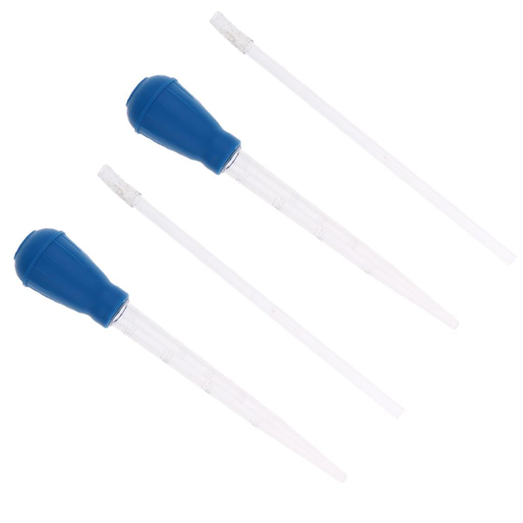 2x Helpful Aquarium Clean Pipette Dropper Fish Tank Cleaner Coral Feeder