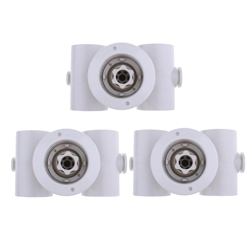 3x Durable Plastic Swimming Pool Massage Nozzle Pool Accessory Big Power Jet