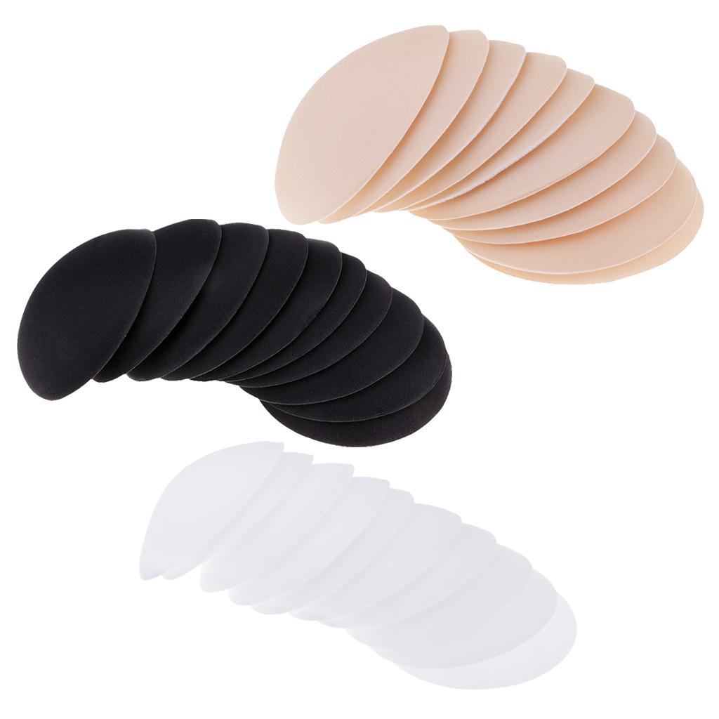 15 Pairs 3 Colors Bikini Bra Pad Inserts Round Sponge Push Up for Swimwear