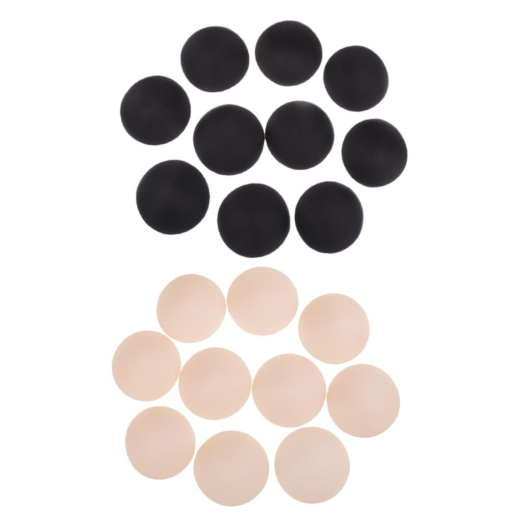 10 Pairs Round Female Bra Pad Inserts Push Up Sponge for Swimwear Bikini