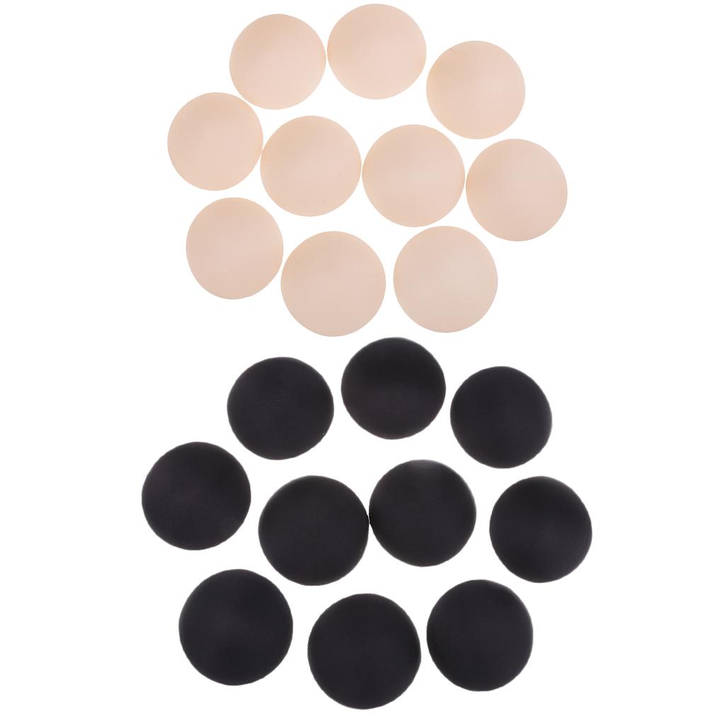 10 Pairs Round Female Bra Pad Inserts Push Up Sponge for Swimwear Bikini