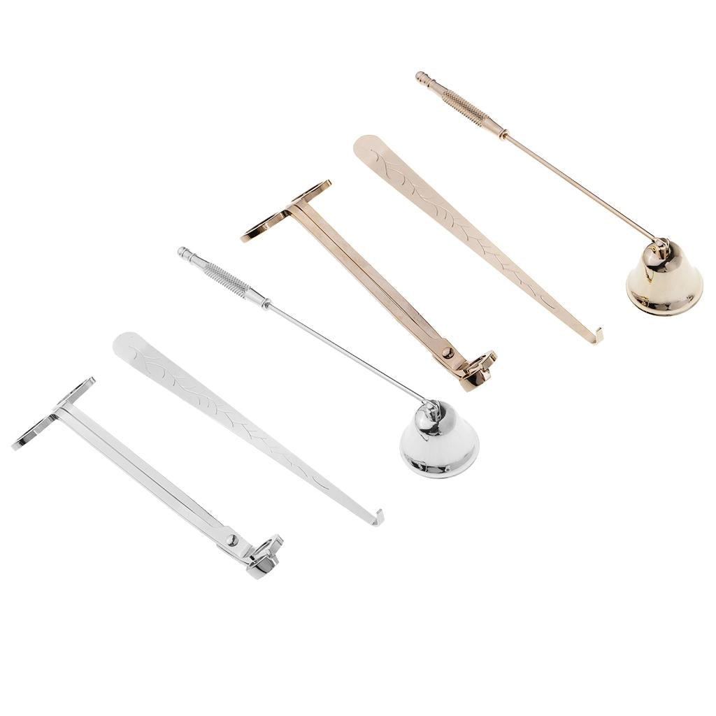 6Pcs Stainless Steel Candle Wick Trimmer Snuffer Candle Accessories Tool Set