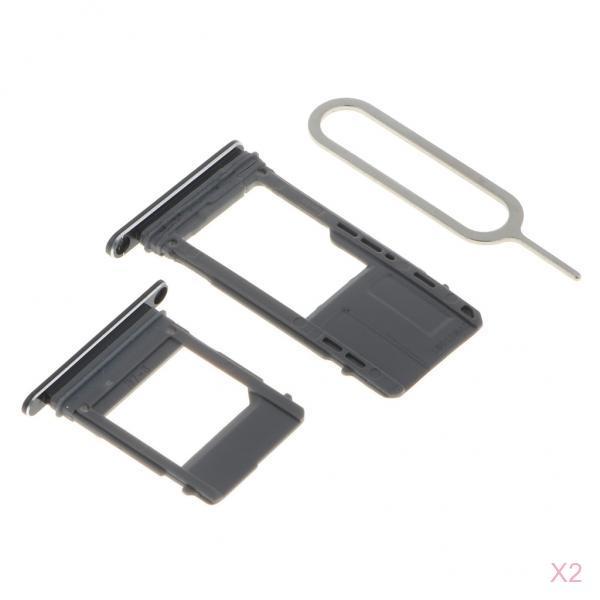 2x Sim Card Holder Slot Tray Replacement for Samsung A5 A7 2017 A520