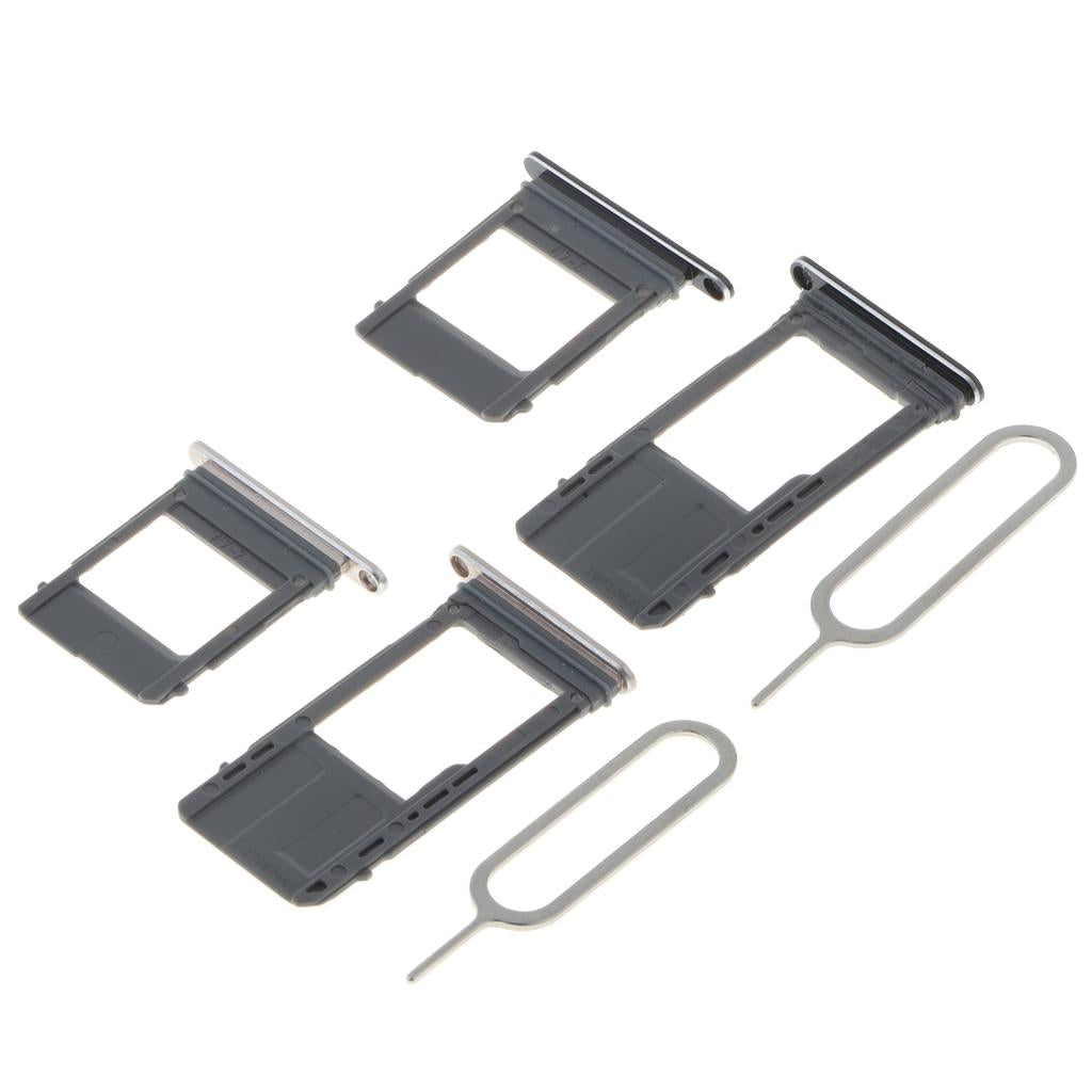 2 Pieces Sim Card Holder Slot Tray Replacement for Samsung A5 A7 2017 A520