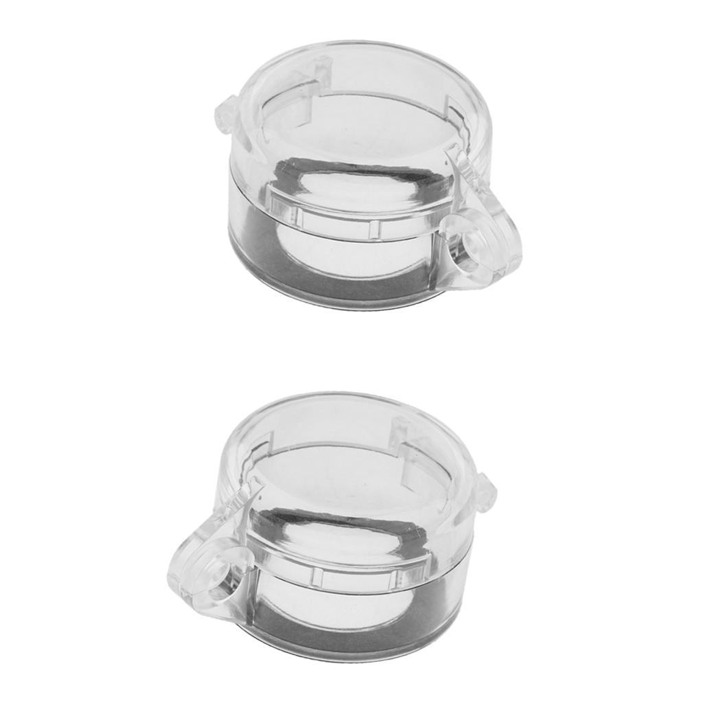 2x Universal Wall Switch Lockout Cover for Oven Cooker Gas Hob Key Knob 30mm