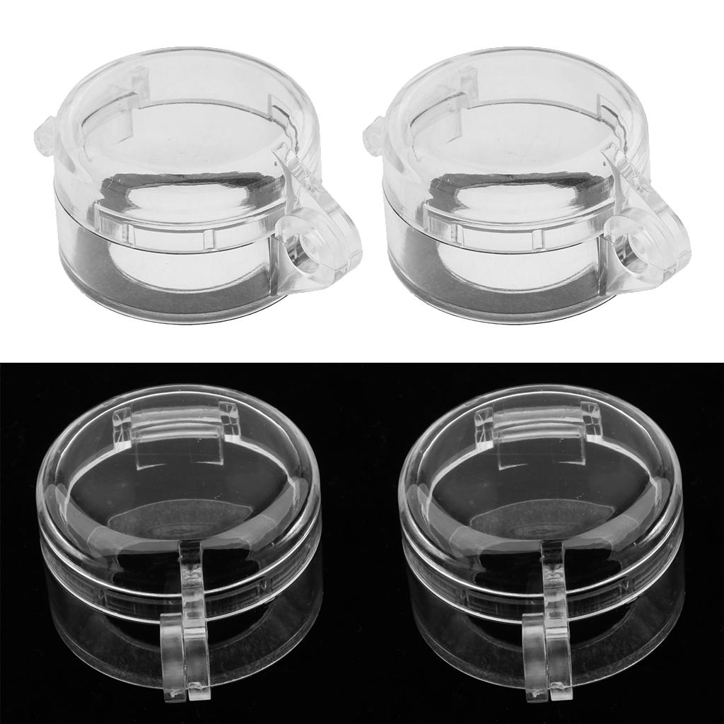 4x Universal Wall Switch Lockout Cover for Oven Cooker Gas Hob Key Knob 30mm
