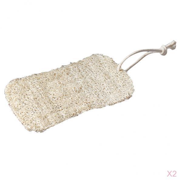 2Pcs Natural Loofah Kitchen and Household Scrubber/Sponge Loofah Dish Sponge