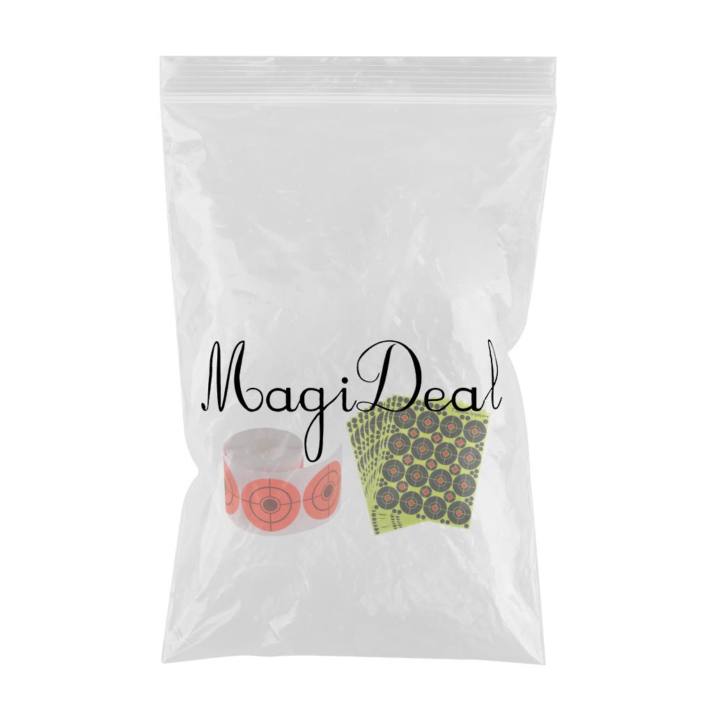 410pcs Paper Target Self-adhesive Archery Shooting Target Stickers Dia. 5cm