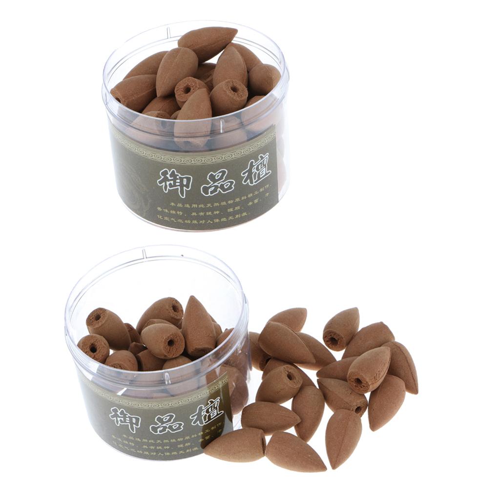 80Pcs Backflow Incense Cones Natural Incense Cone Incense For Home,Patio