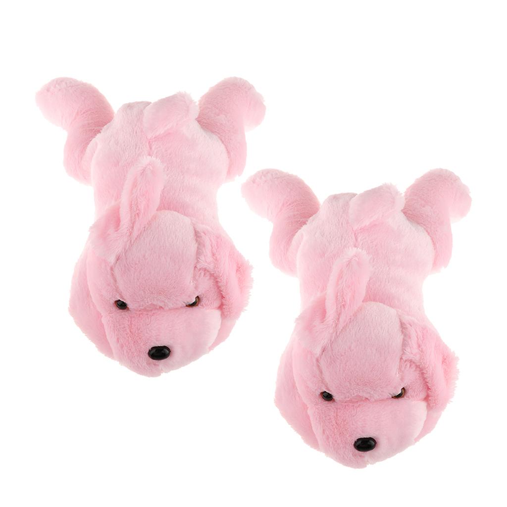 2pcs LED Night Light Plush Toys Stuffed Animals Doggie for Kids 20inch Pink